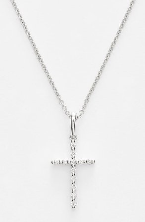 Bony Levy Diamond Cross Pendant Necklace (Nordstrom Exclusive) | Nordstrom