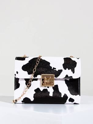 cowprint purse