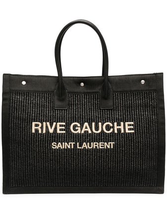 Shop Saint Laurent Rive Gauche tote bag with Express Delivery - FARFETCH