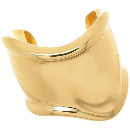 Gold Bone Bracelet Cuff