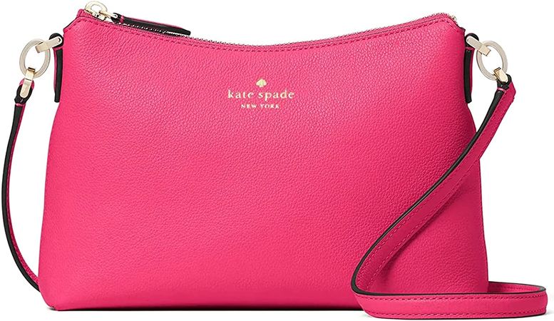 Kate Spade Bailey Textured Leather Crossbody Bag Purse Handbag (Festive Pink): Handbags: Amazon.com