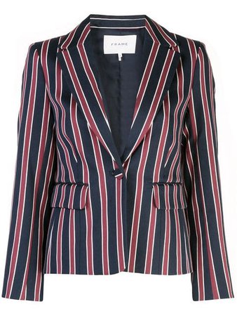 FRAME single-breasted striped blazer $385 - Buy SS19 Online - Fast Global Delivery, Price