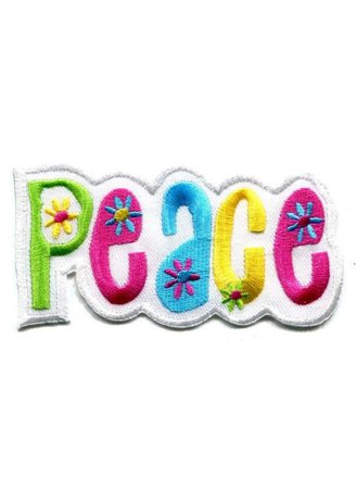 colorful peace png filler flower pink blue green