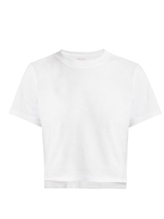 HANES X KARLA X Karla The Baby cotton-jersey cropped T-shirt