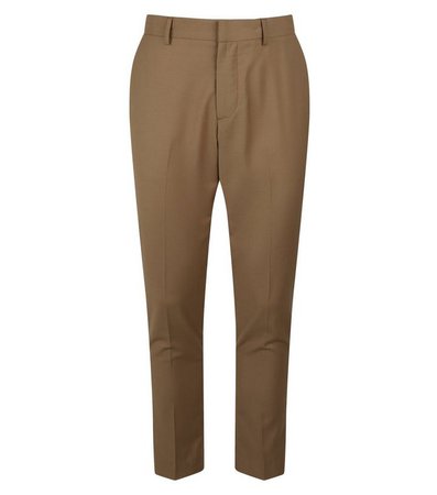 Tan Skinny Suit Trousers | New Look