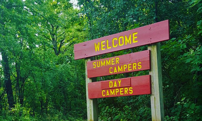 Summer Camp Welcome Sign Banner