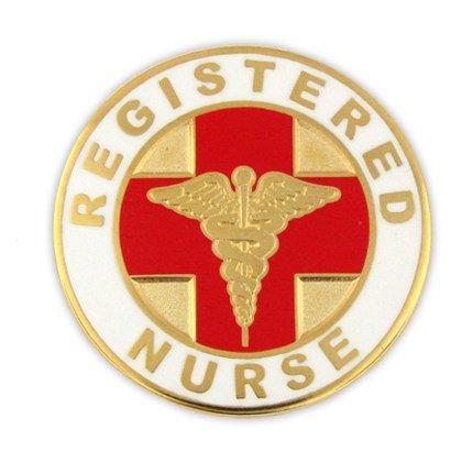 Registered Nurse Lapel Pin | Nursing Pins | PinMart | PinMart