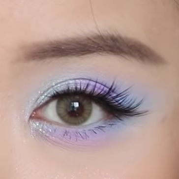 Colourpop in a trance eyeshadow look