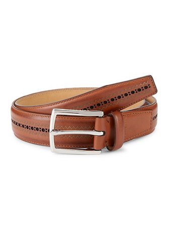 Cole Haan Standard Strap Leather Belt on SALE | Saks OFF 5TH