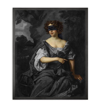 Canvas print BLINDFOLD 1 Blindfort Collection By Mineheart design Young & Battaglia