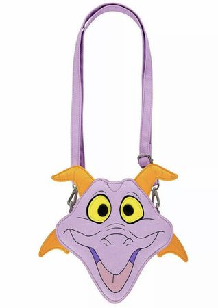 Disney World Parks Epcot Figment Handbag Purse Imagination CROSSBODY Bag NWT | eBay
