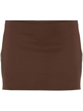 Danielle Guizio Micro Mini Fitted Skirt - Farfetch