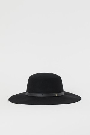 Wool Hat - Black - Ladies | H&M US