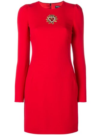 Dolce & Gabbana embellished sheath dress