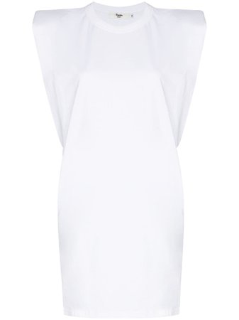 Frankie Shop Tina Padded Shoulder T-shirt Dress - Farfetch