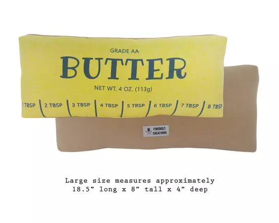 Butter Pillow, Foodie Gift, Baker Gift, Throw Pillow, Farmhouse Decor, Housewarming Gift, Chef Gift, Hostess Gift, Chef Decor, Funny - Etsy