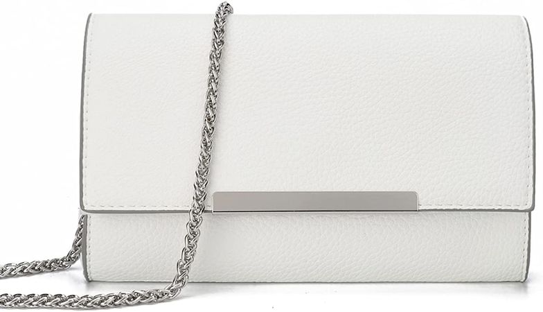 AFKOMST Small Clutch Purses for Women Summer Crossbody Bags and Straw Wristlet Handbags with Chain Strap: Handbags: Amazon.com