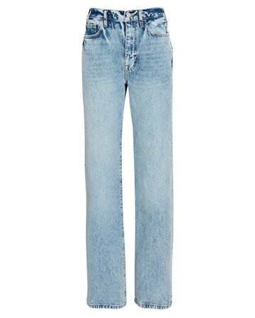 FRAME Le Jane Relaxed Straight-Leg Jeans | INTERMIX®