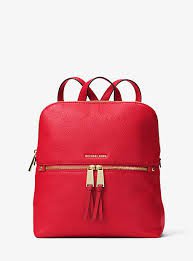 small red book bag michael kors - Google Search