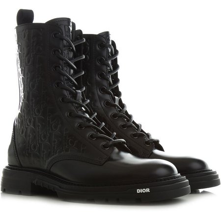 dior black boots