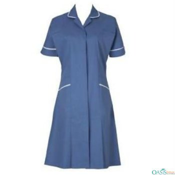 White Long Nurse Dresses Medical Uniform Supplier In USA
