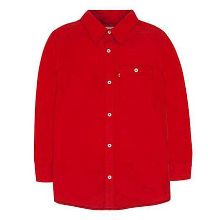 Amazon.com: Levi's Boys' Long Sleeve One Pocket Shirt: Clothing