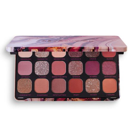 *clipped by @luci-her* Makeup Revolution Forever Flawless Allure Shadow Palette | Revolution Beauty Official Site