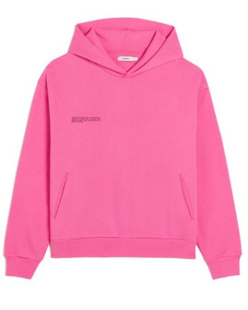 pink hoodie