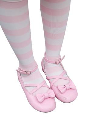 Pink sweet lolita socks