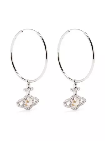 Vivienne Westwood Olympia Hoop Earrings - Farfetch
