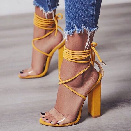 kgz0h9-l-610x610-shoes-yellow-heels-yellow+shoes-cute-mustard-clear-strappy--strappy+heels-sandals-high+heel+sandals-sandal+heels-tie+heels-block+heels-mustard+yellow+heels-clear+strap-chunky+heel.jpg (610×610)