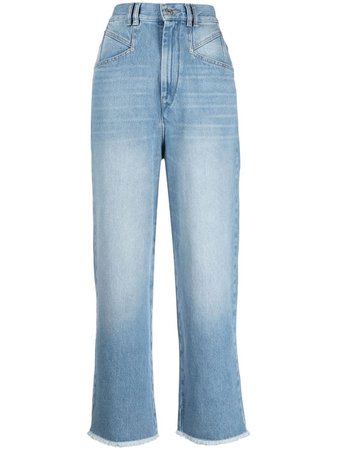 Isabel Marant high-rise straight-leg Jeans - Farfetch