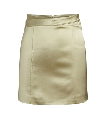 Gauge81 Monteria Satin Mini Skirt | INTERMIX®