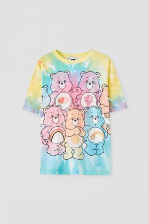 Care Bears tie-dye T-shirt - PULL&BEAR