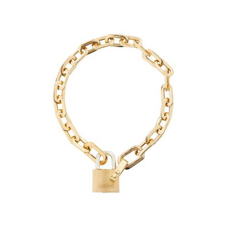 Ambush Small Padlock Chain Bracelet 'Gold' - Ambush - BMOA002F20MET0017676 GOLD | GOAT