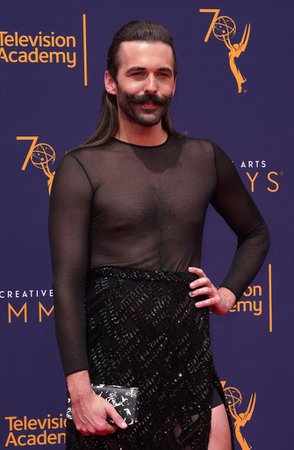 Queer Eye's Jonathan Van Ness's Sheer Outfit Emmy