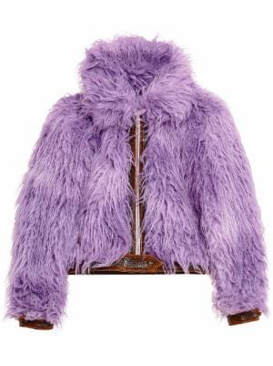 Marc Jacobs faux fur coat