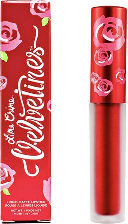 Velvetine velvet Red Hot Metallic lipstick