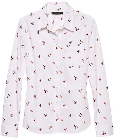 Quinn Straight-Fit Floral Shirt