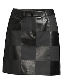Escada Sport Laila leather skirt