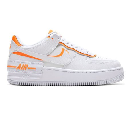 Shoes Women - Nike W AF1 Shadow CI0919-103 (White, Orange) - Novelties | Shop online ⋆ Distance.eu
