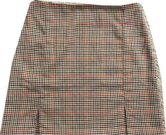 mini skirt brown