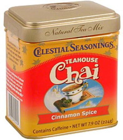 Celestial Seasonings Cinnamon Spice Teahouse Chai - 7.9 oz, Nutrition Information | Innit