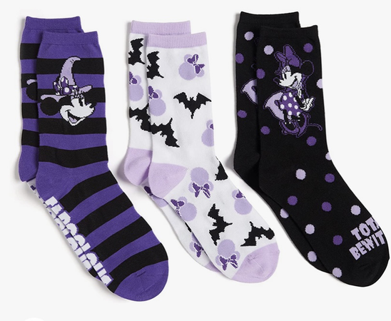 Disney Halloween minnie socks