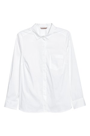 H&M Plus White Shirt