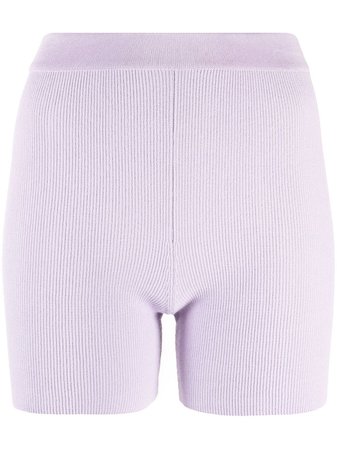 Jacquemus Knitted Mini Shorts - Farfetch