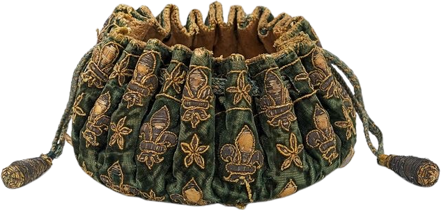 gaming purse 17th century
