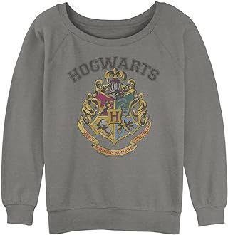 Amazon.com: Harry Potter Women's Half-Blood Prince Vintage Junior's Raglan Pullover with Coverstitch, Gray Heather, Medium : Clothing, Shoes & Jewelry