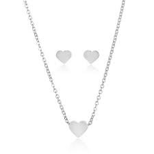 silver necklace set - Google Search