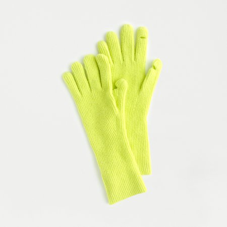 Ribbed Texting Gloves In Supersoft Yarn : | J.Crew